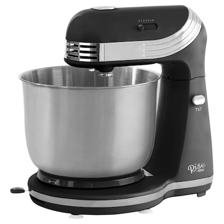 Fastfood 3 qt. 6 Speed Stand Mixer, Black FA3306690